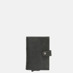 Pasjeshouders | Heren Portemonnees^Hide & Stitches Idaho pasjeshouder zwart