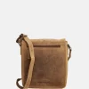 Schoudertassen^Hide & Stitches Idaho schoudertas bruin