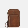 Crossbody Tassen | Telefoontasjes^Hide & Stitches Idaho telefoontas bruin