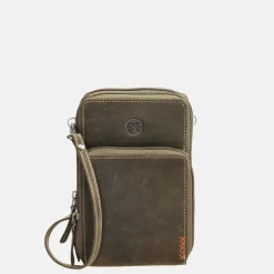 Crossbody Tassen | Telefoontasjes^Hide & Stitches Idaho telefoontas olijfgroen