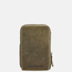 Crossbody Tassen | Telefoontasjes^Hide & Stitches Idaho telefoontas olijfgroen