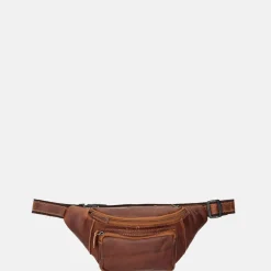 Heuptasjes^Hide & Stitches Japura heuptas cognac