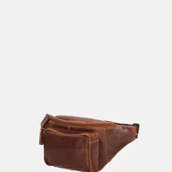 Heuptasjes^Hide & Stitches Japura heuptas cognac