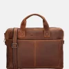 Heren Laptoptassen | Dames Laptoptassen^Hide & Stitches Japura laptoptas 15.6 inch cognac