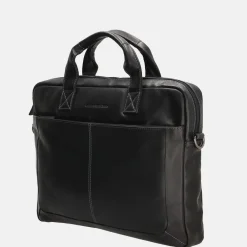 Heren Laptoptassen | Dames Laptoptassen^Hide & Stitches Japura laptoptas 15.6 inch zwart
