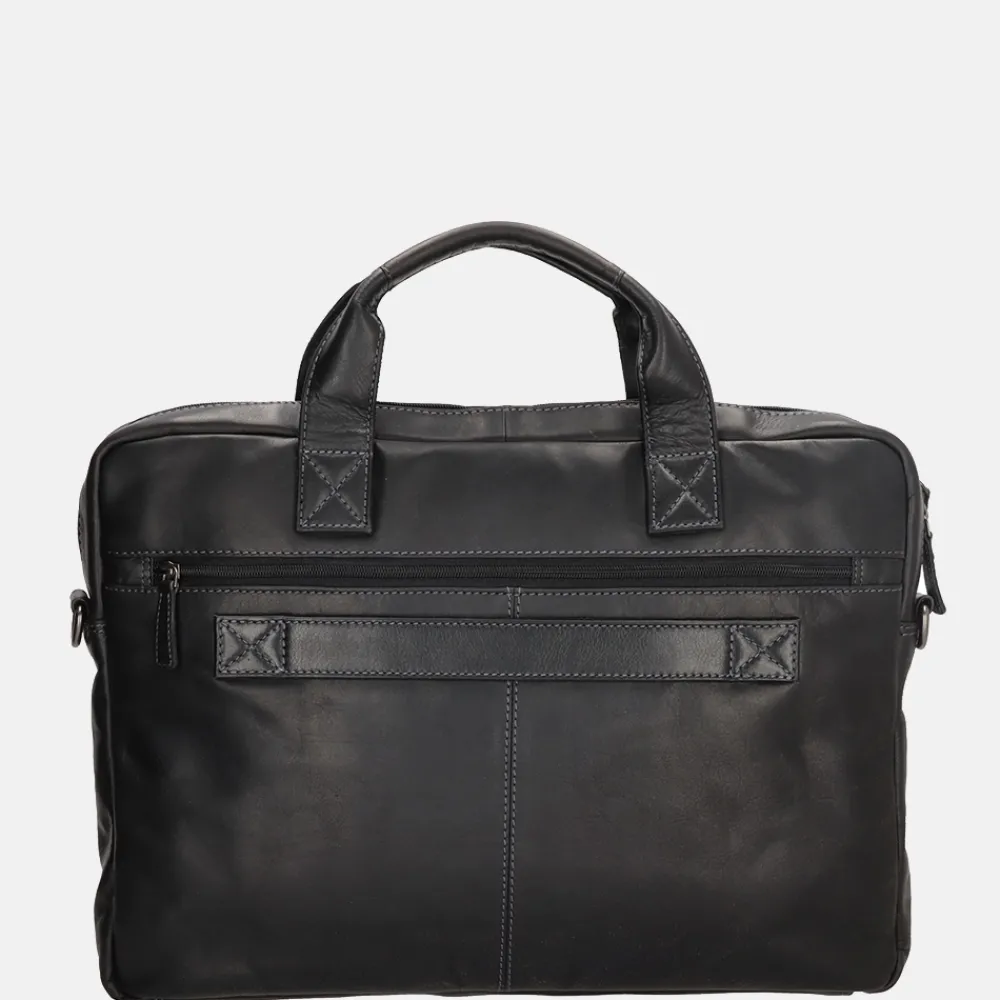 Heren Laptoptassen | Dames Laptoptassen^Hide & Stitches Japura laptoptas 15.6 inch zwart