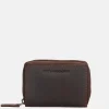 Heren Portemonnees | Dames Portemonnees^Hide & Stitches Japura portemonnee donkerbruin