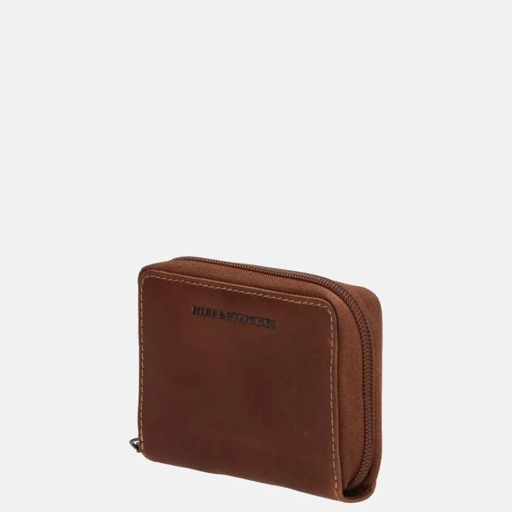 Heren Portemonnees | Dames Portemonnees^Hide & Stitches Japura portemonnee cognac