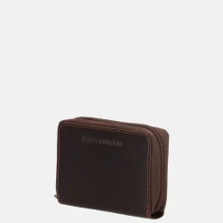 Heren Portemonnees | Dames Portemonnees^Hide & Stitches Japura portemonnee donkerbruin