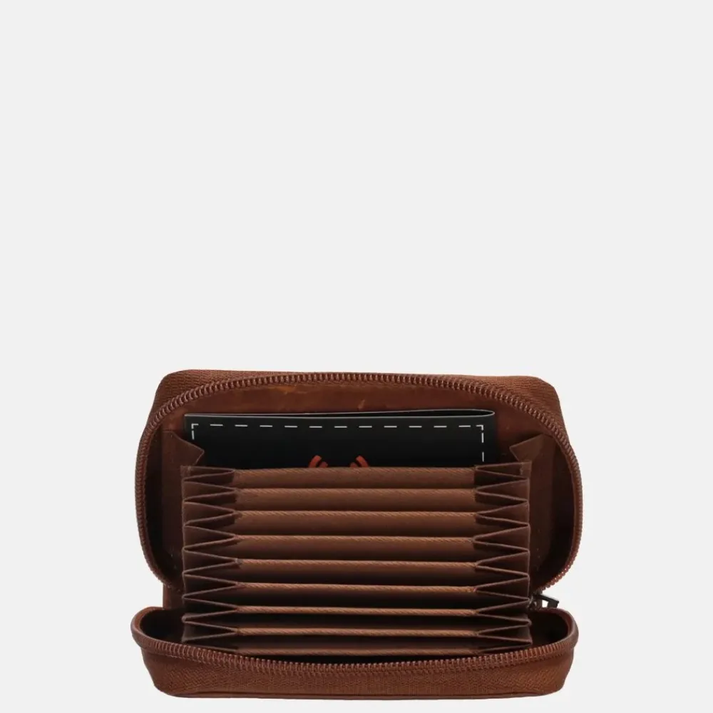 Heren Portemonnees | Dames Portemonnees^Hide & Stitches Japura portemonnee cognac