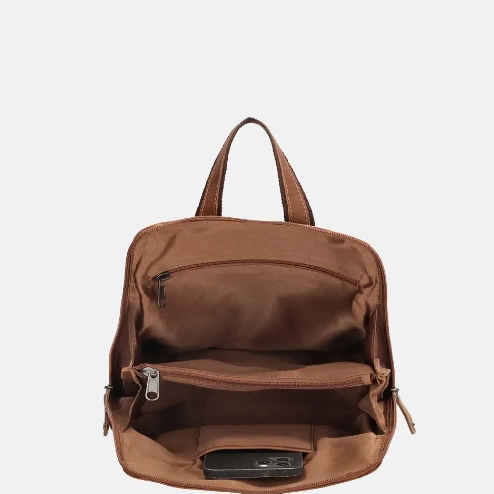 Vrijetijd Rugzakken^Hide & Stitches Japura rugzak cognac