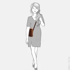 Crossbody Tassen | Telefoontasjes^Hide & Stitches Japura telefoontas cognac