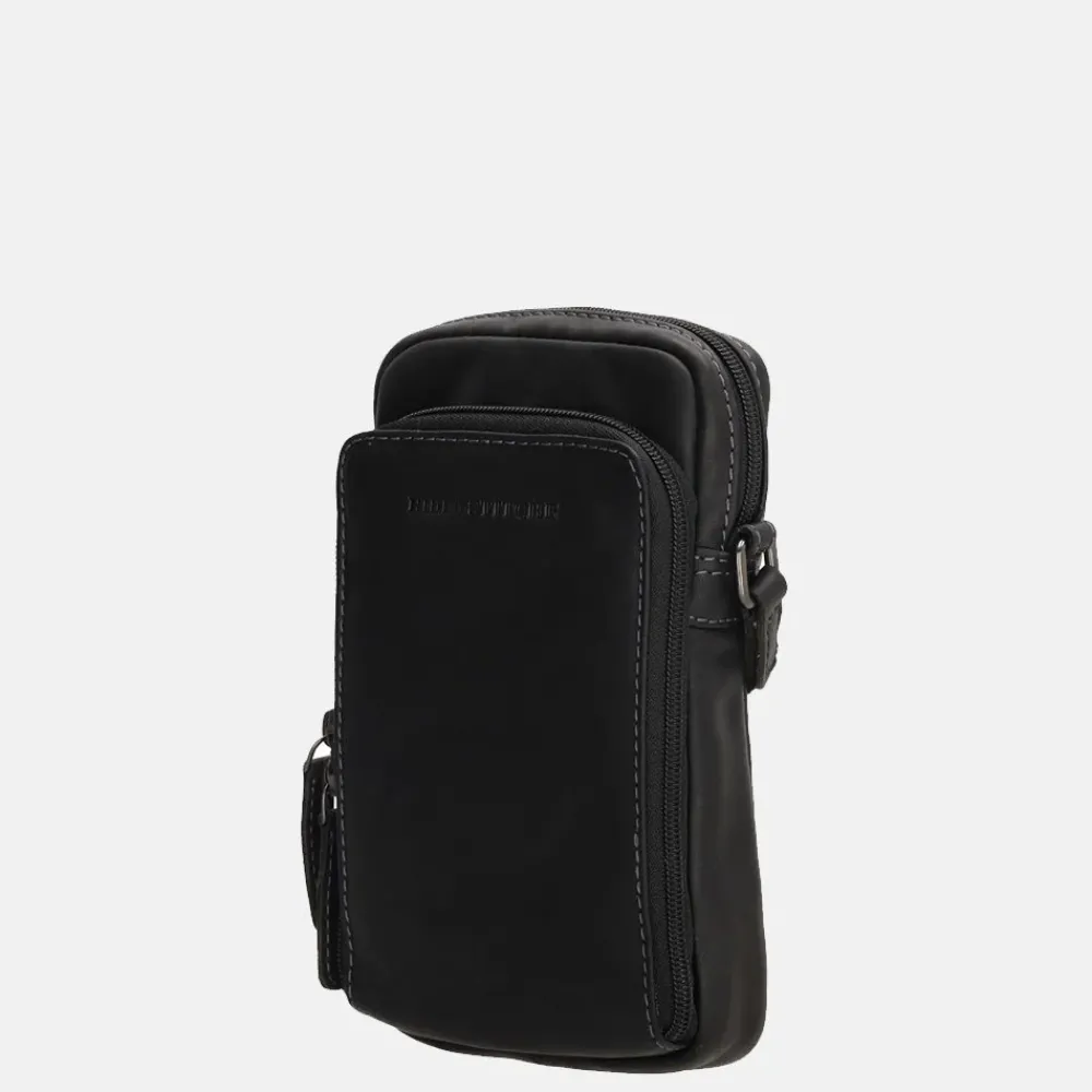 Crossbody Tassen | Telefoontasjes^Hide & Stitches Japura telefoontas zwart