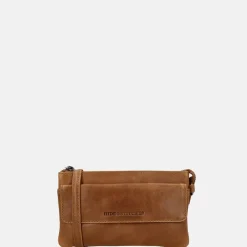 Crossbody Tassen^Hide & Stitches Porto crossbody tas brown