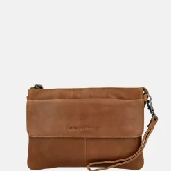 Crossbody Tassen^Hide & Stitches Porto crossbody tas brown