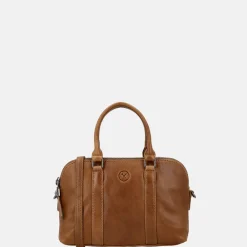 Handtassen^Hide & Stitches Porto handtas S bruin