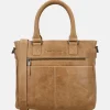 Handtassen^Hide & Stitches Porto handtas taupe