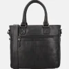 Handtassen^Hide & Stitches Porto handtas black