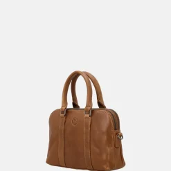 Handtassen^Hide & Stitches Porto handtas S bruin