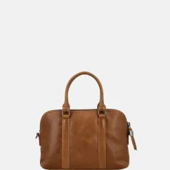 Handtassen^Hide & Stitches Porto handtas S bruin