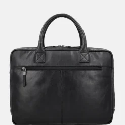 Dames Laptoptassen^Hide & Stitches Porto laptoptas 15 inch black