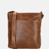 Schoudertassen^Hide & Stitches Porto schoudertas brown