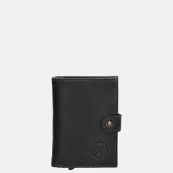 Pasjeshouders | Heren Portemonnees^Hide & Stitches Safety Wallet pasjeshouder zwart