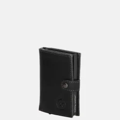 Pasjeshouders | Heren Portemonnees^Hide & Stitches Safety Wallet pasjeshouder zwart