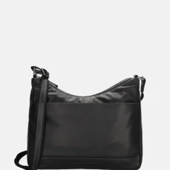 Crossbody Tassen^Hide & Stitches schoudertas M zwart