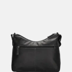 Crossbody Tassen^Hide & Stitches schoudertas M zwart