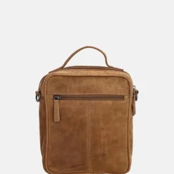 Schoudertassen^Hide & Stitches schoudertas brown