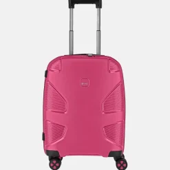 Handbagage Koffers^Impackt Spinner koffer 55 cm flora pink