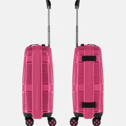 Handbagage Koffers^Impackt Spinner koffer 55 cm flora pink