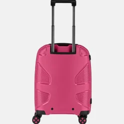 Handbagage Koffers^Impackt Spinner koffer 55 cm flora pink