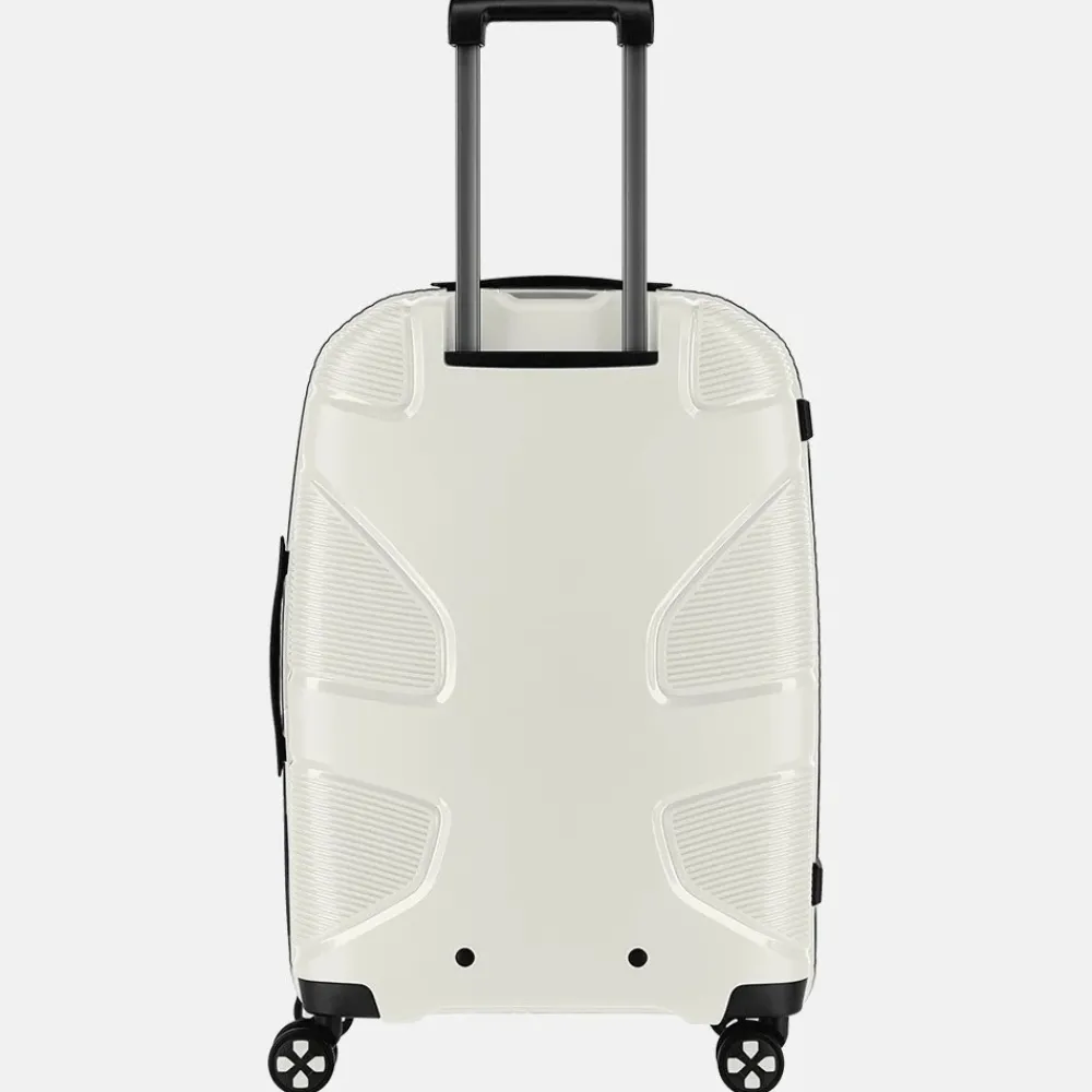 Reiskoffers^Impackt Spinner koffer 65 cm polar white