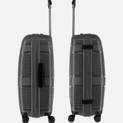Reiskoffers^Impackt Spinner koffer 75 cm iron grey