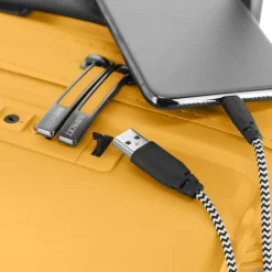 Handbagage Koffers^Impackt Spinner koffer 55 cm sunset yellow