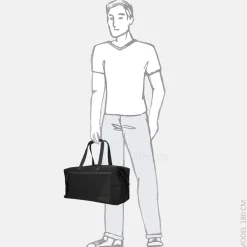 Handbagage Tassen | Weekendtassen^Jost Tallin weekendtas black