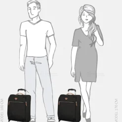 Underseaters | Underseaters^Jump Etretat underseater koffer 45 cm black