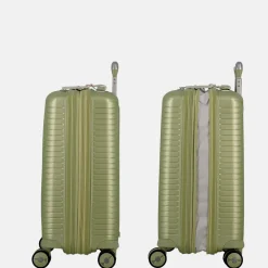 Handbagage Koffers^Jump Evae handbagage koffer 55 cm expandable vertclair