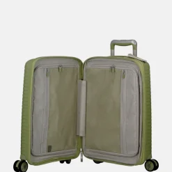 Handbagage Koffers^Jump Evae handbagage koffer 55 cm expandable vertclair