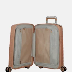 Handbagage Koffers^Jump Evae handbagage koffer 55 cm expandable rosepale