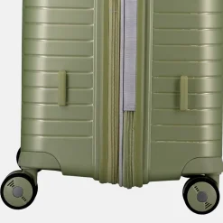 Handbagage Koffers^Jump Evae handbagage koffer 55 cm expandable vertclair