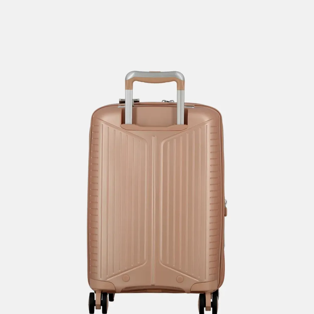 Handbagage Koffers^Jump Evae handbagage koffer 55 cm expandable rosepale