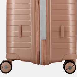 Handbagage Koffers^Jump Evae handbagage koffer 55 cm expandable rosepale
