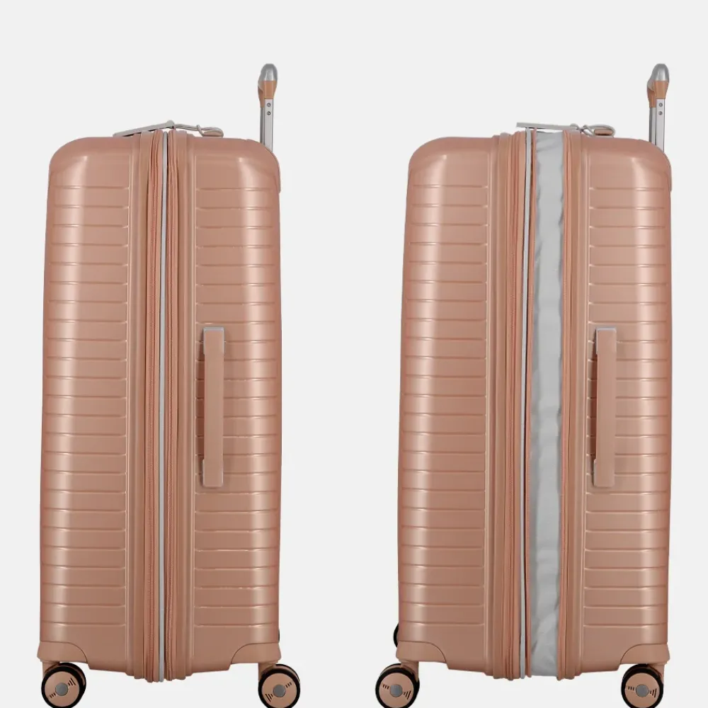 Reiskoffers^Jump Evae reiskoffer 76 cm expandable rosepale