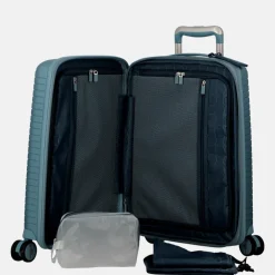 Reiskoffers^Jump Evae reiskoffer 66 cm expandable blueciel