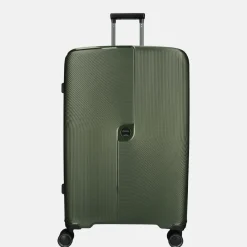 Reiskoffers^Jump Oskol Oskol reiskoffer 76 cm expandable kaki