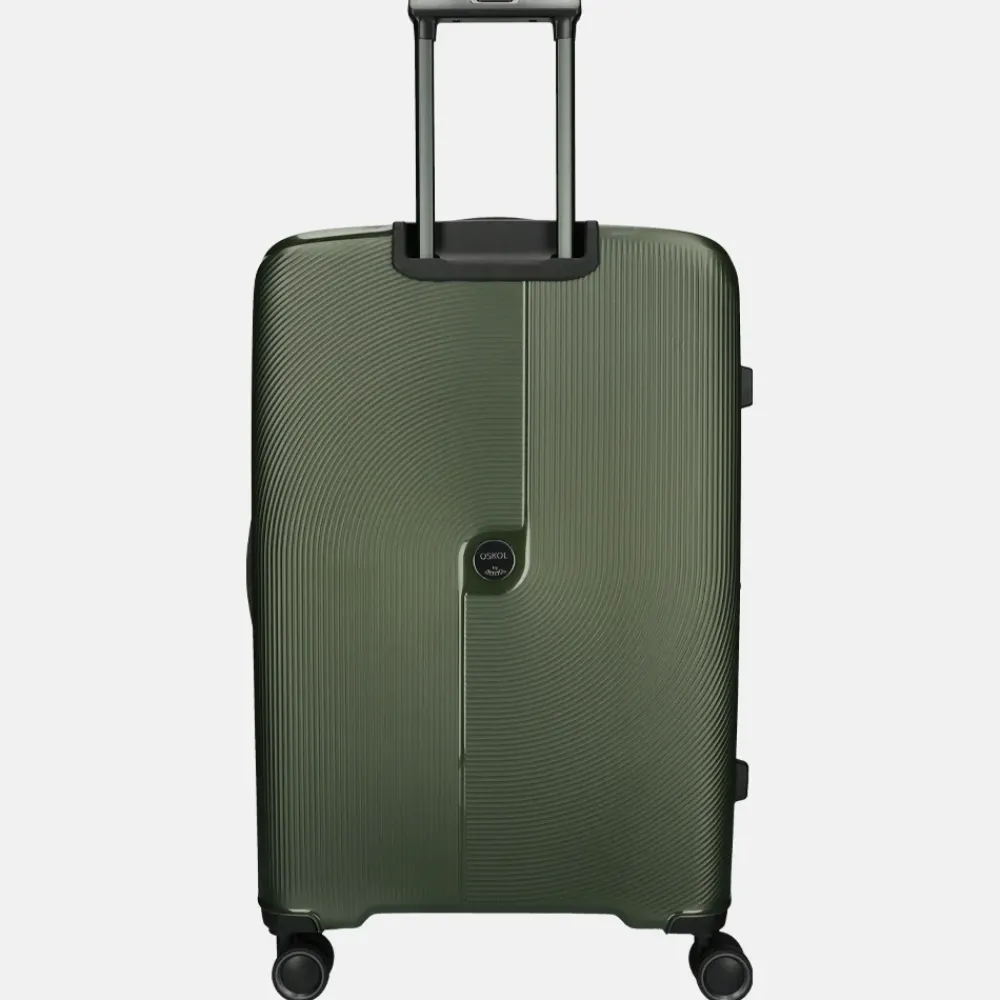 Reiskoffers^Jump Oskol Oskol reiskoffer 76 cm expandable kaki