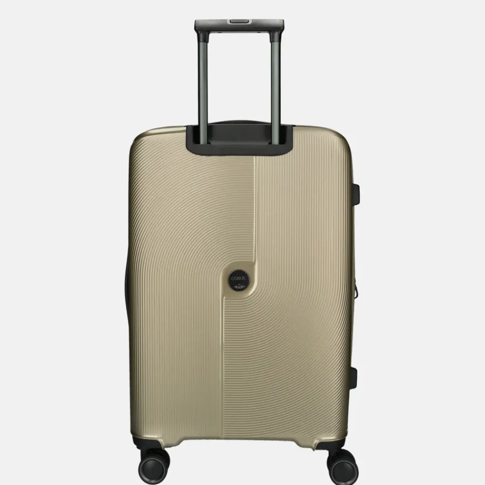 Reiskoffers^Jump Oskol reiskoffer 66 cm expandable champagne